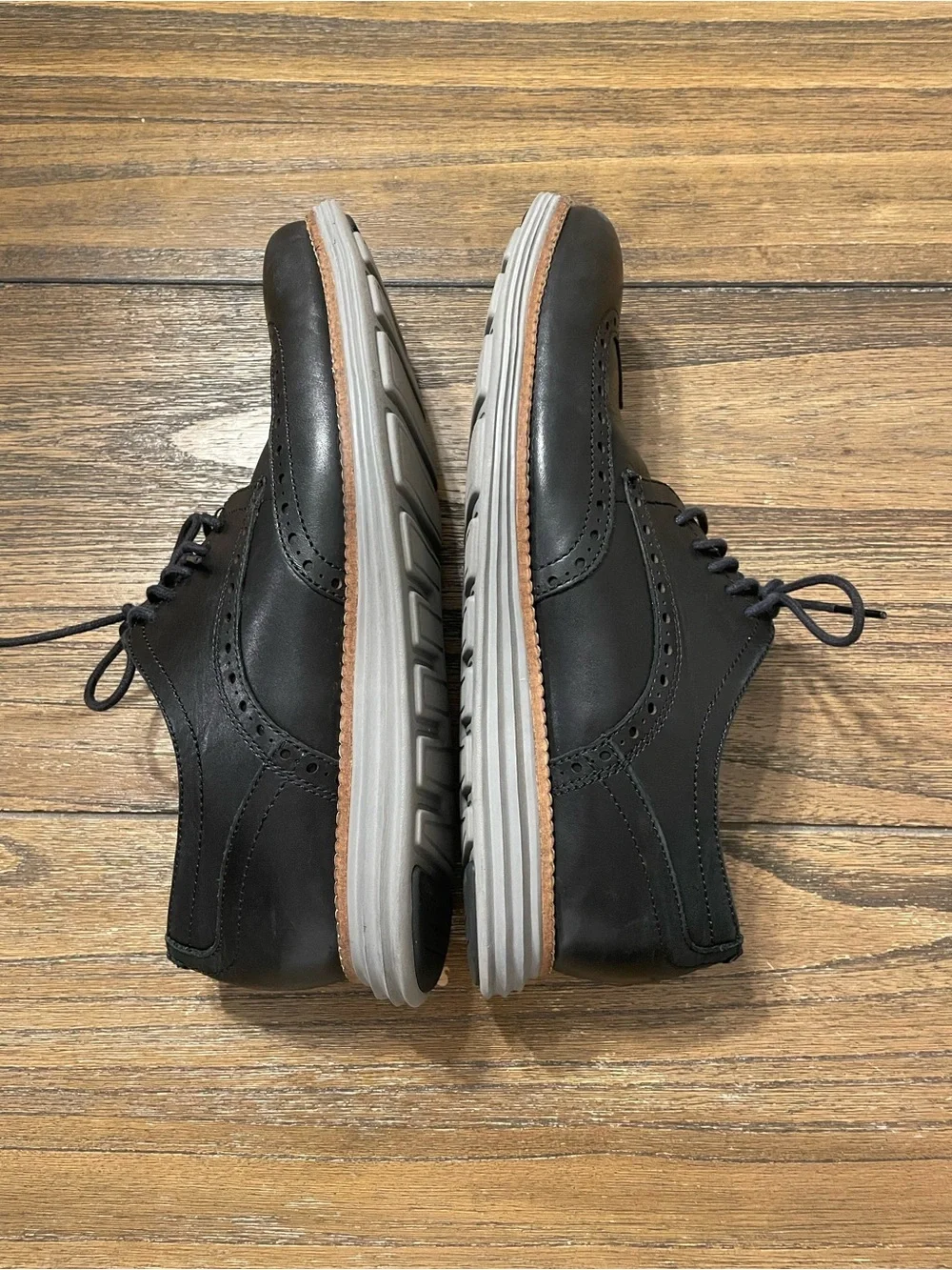 Cole Haan Original Grand Men's Size 8M Shortwing Oxford Black/Ironstone C26470